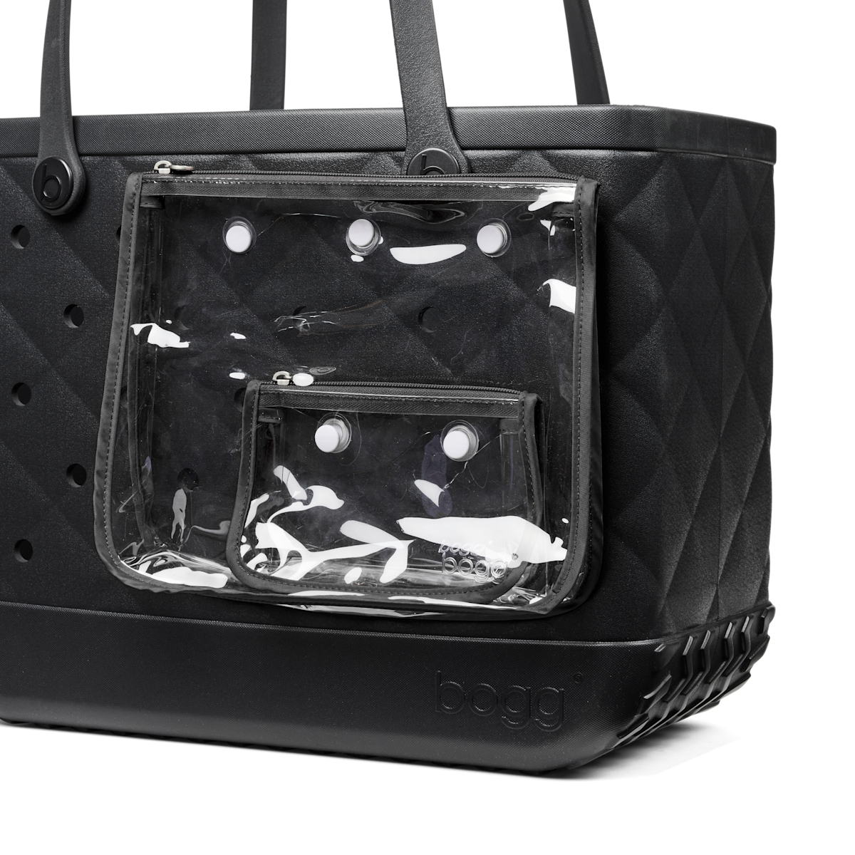 Original Bogg Bag - Quilted LBD Black - Simple Boardwalk Pick