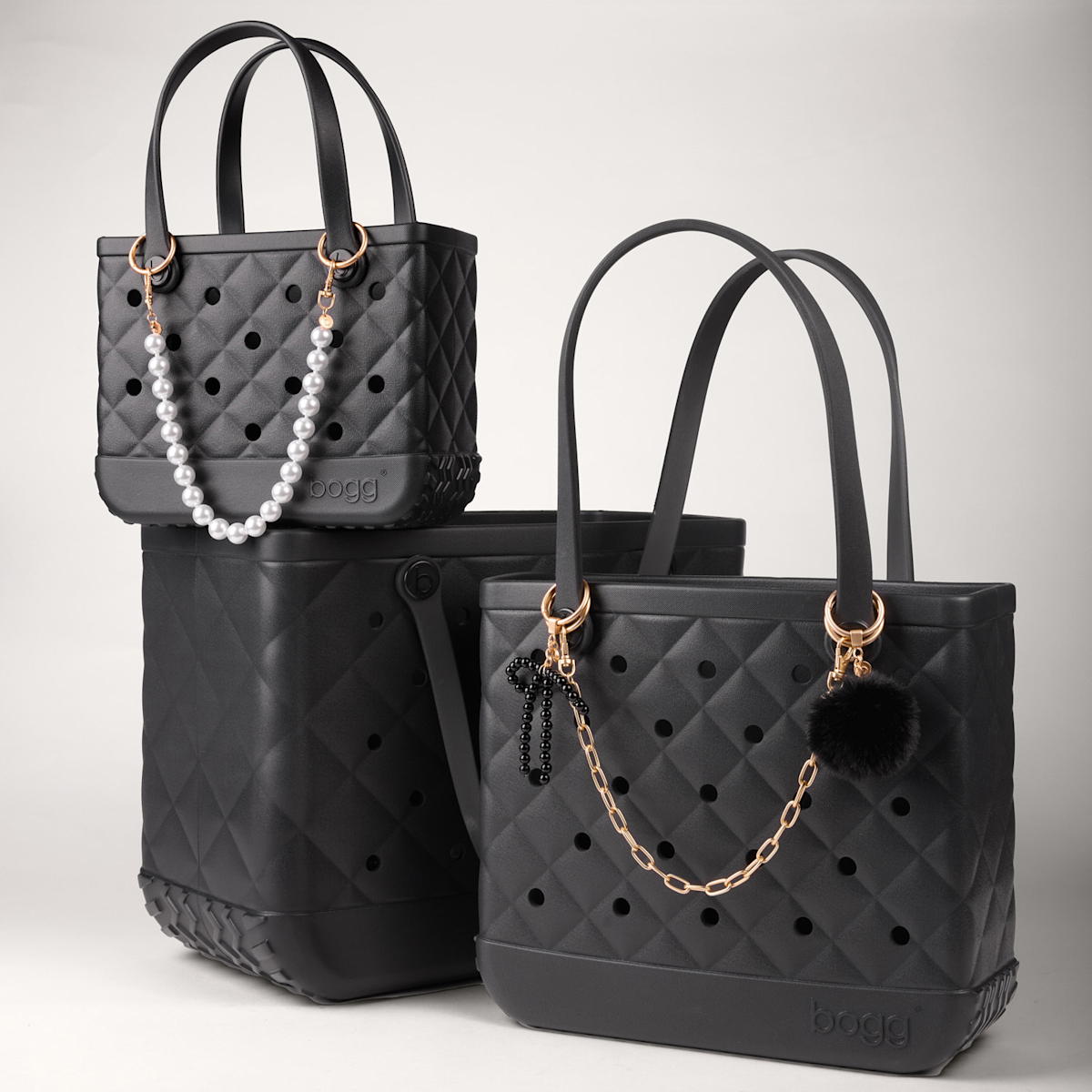 Original Bogg Bag - Quilted LBD Black - Simple Boardwalk Pick